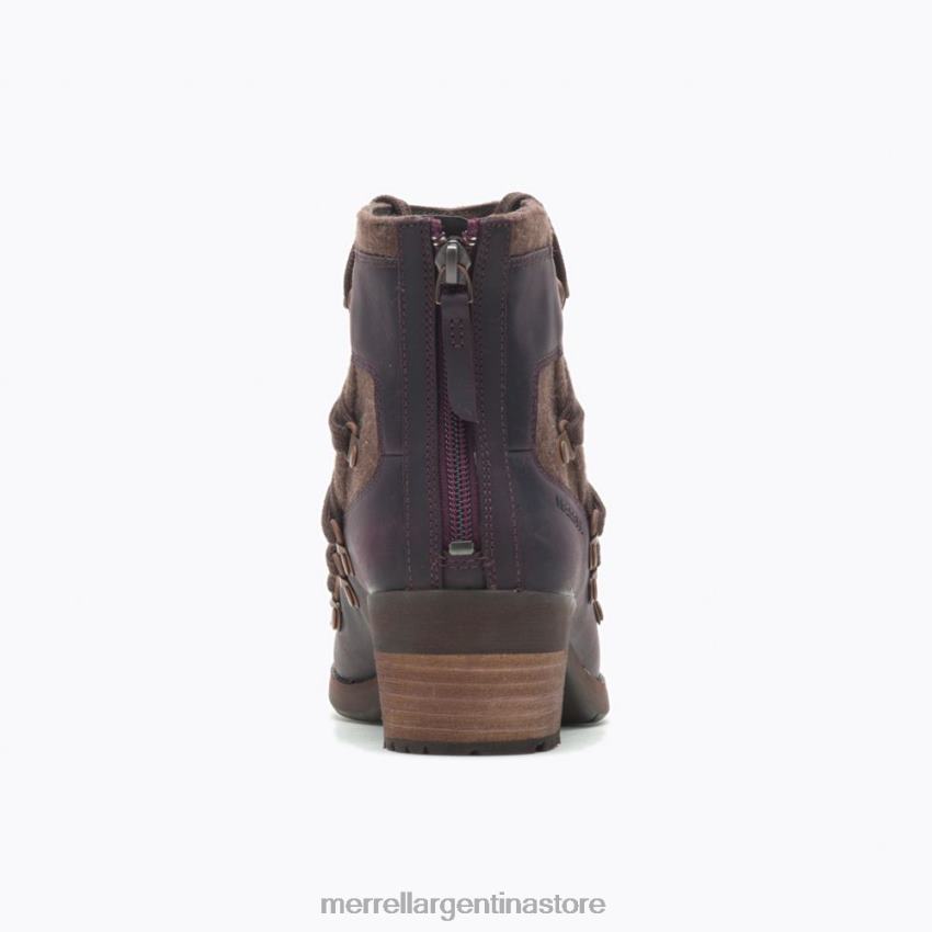 mujer zapatos borgoña NL2ZZ1122 Merrell shiloh ii cálido (j004826)