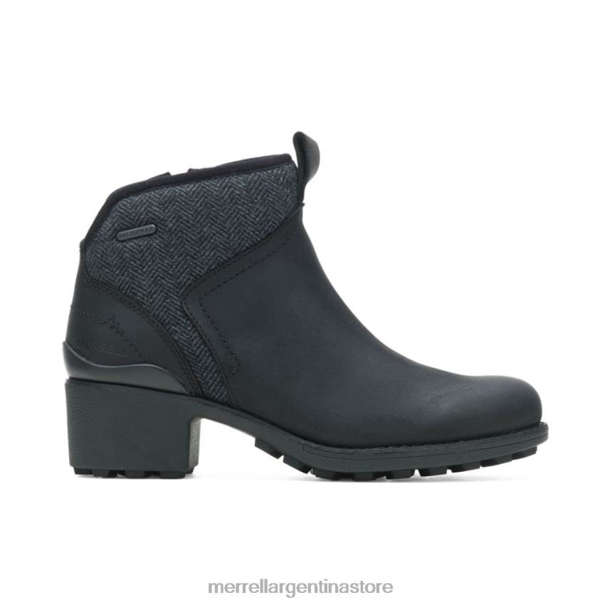 mujer zapatos negro/carbón NL2ZZ1151 Merrell chateau ii mid pull impermeable (j000886)