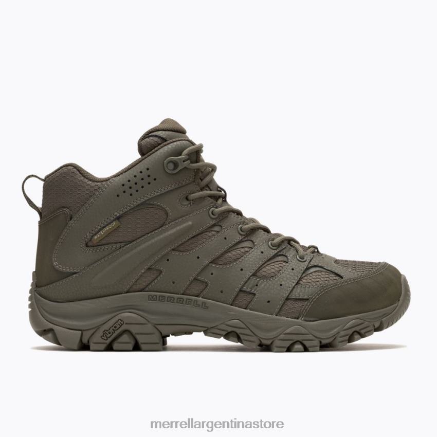 mujer zapatos oliva oscuro NL2ZZ122 Merrell moab 3 mid táctico impermeable (j004113)