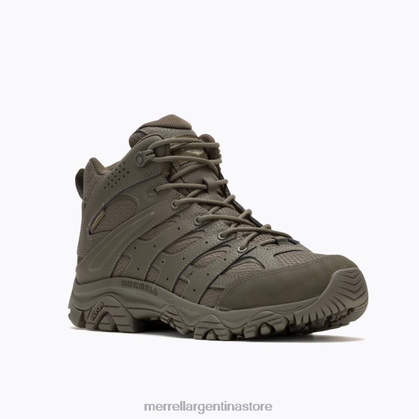mujer zapatos oliva oscuro NL2ZZ122 Merrell moab 3 mid táctico impermeable (j004113)