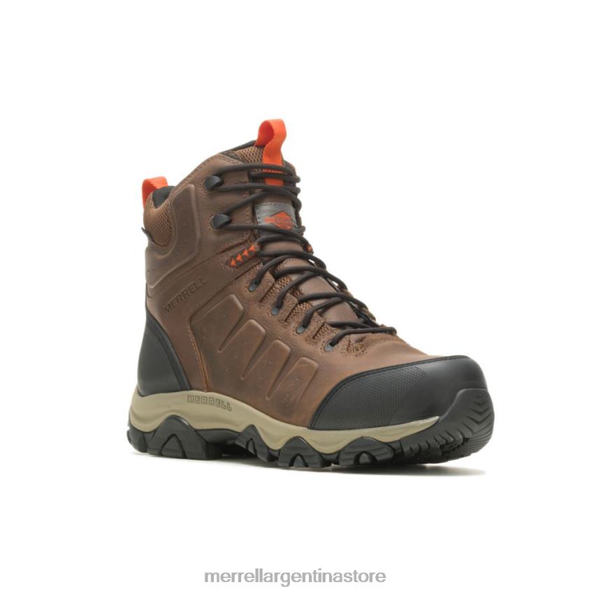 mujer zapatos tierra/naranja NL2ZZ123 Merrell Phasebound 2 mid impermeable cf (j005055)