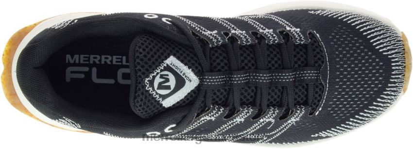 mujer zapatos blanco negro NL2ZZ674 Merrell moab flight eco tinte ancho ancho (j067092w)