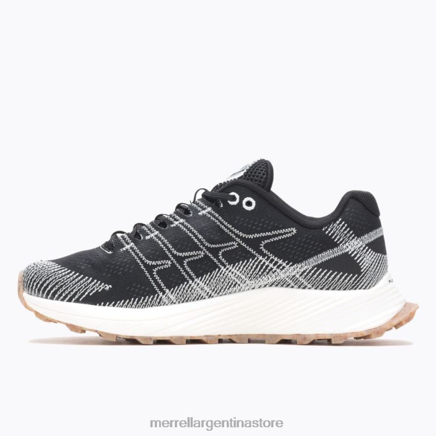 mujer zapatos blanco negro NL2ZZ674 Merrell moab flight eco tinte ancho ancho (j067092w)