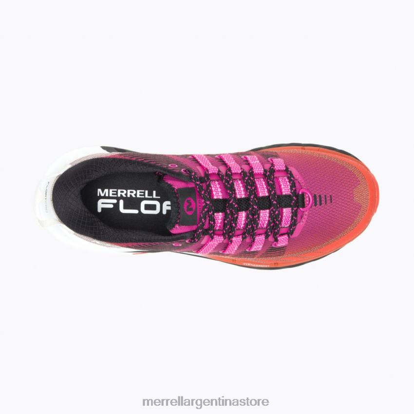mujer zapatos fucsia/mandarina NL2ZZ925 Merrell pico de agilidad 4 (j067524)
