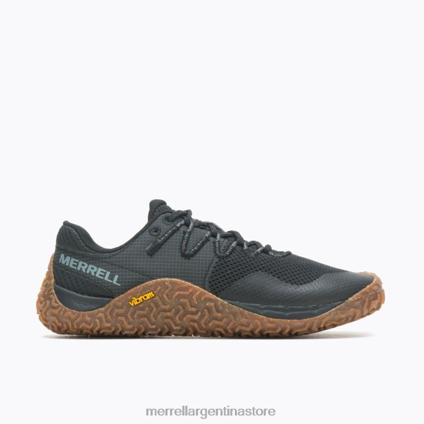 mujer zapatos negro/goma NL2ZZ861 Merrell guante de trail 7 (j067708)