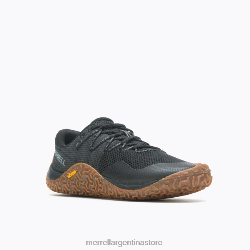 mujer zapatos negro/goma NL2ZZ861 Merrell guante de trail 7 (j067708)