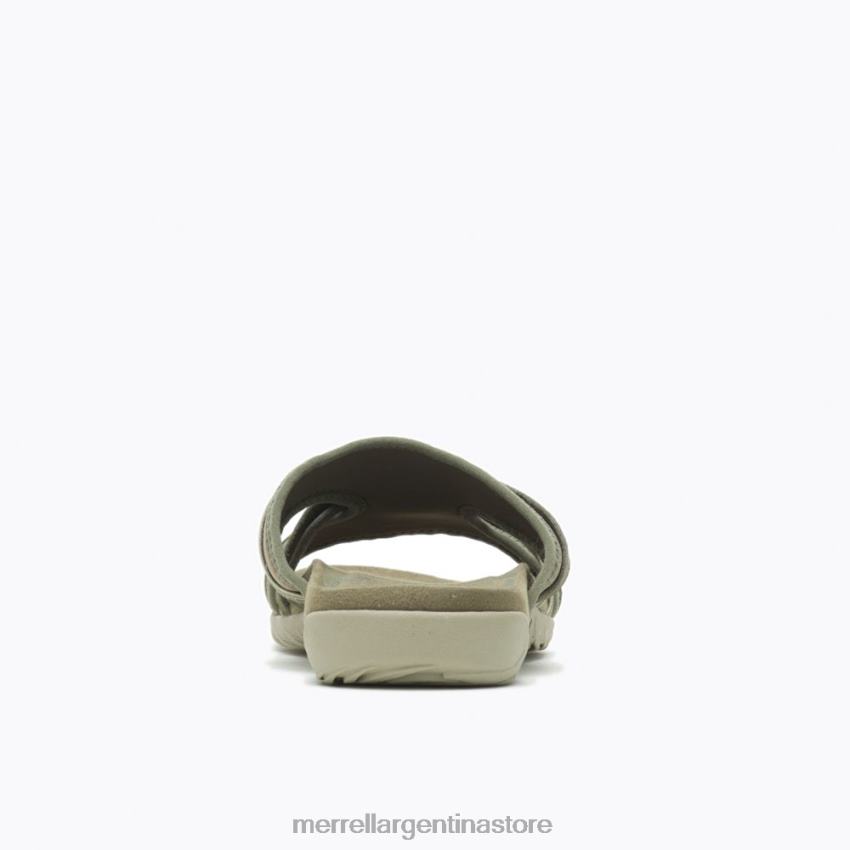 mujer zapatos aceituna NL2ZZ1071 Merrell Tobogán acolchado terran 3 (j004586)