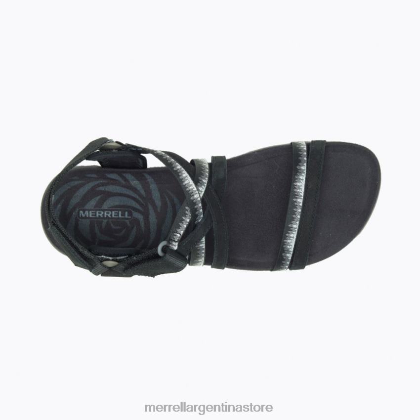 mujer zapatos negro NL2ZZ955 Merrell celosía terran 3 cush (j002712)