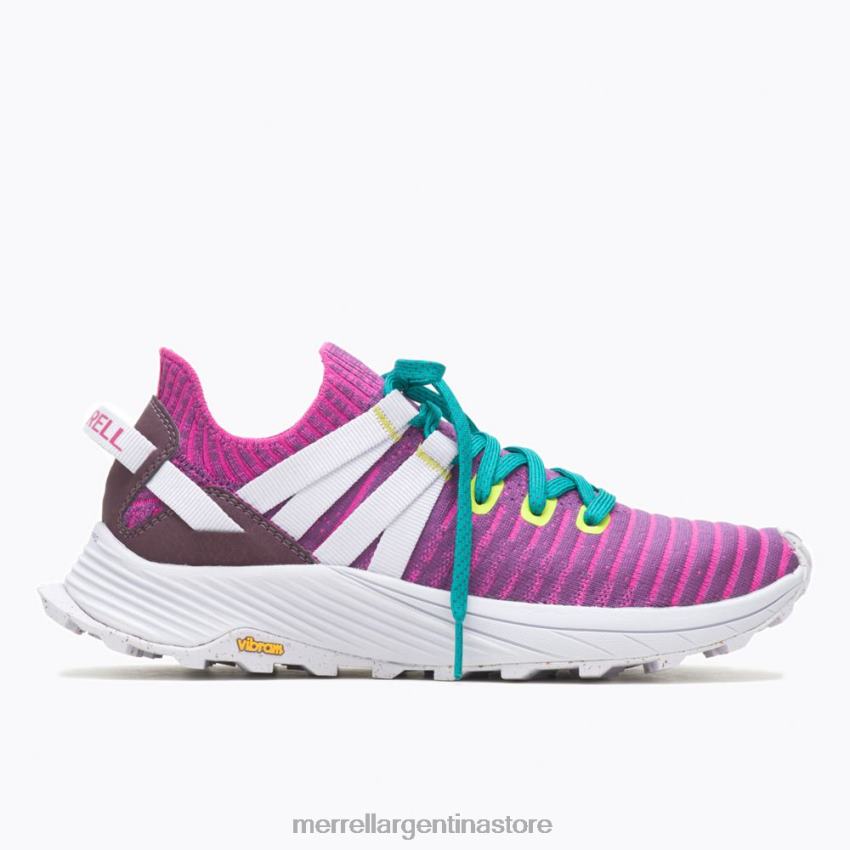 mujer zapatos fucsia NL2ZZ912 Merrell zapatilla de deporte de encaje embarcar (j067278)