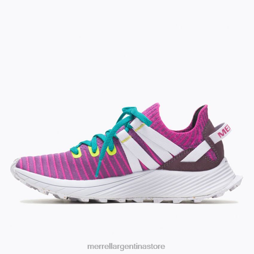 mujer zapatos fucsia NL2ZZ912 Merrell zapatilla de deporte de encaje embarcar (j067278)