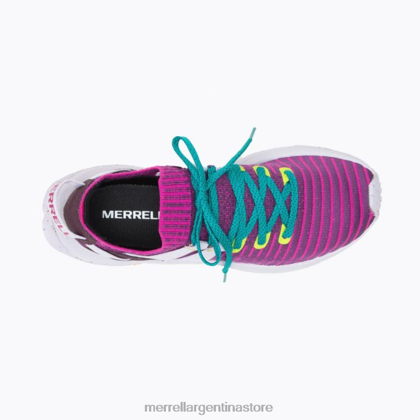 mujer zapatos fucsia NL2ZZ912 Merrell zapatilla de deporte de encaje embarcar (j067278)