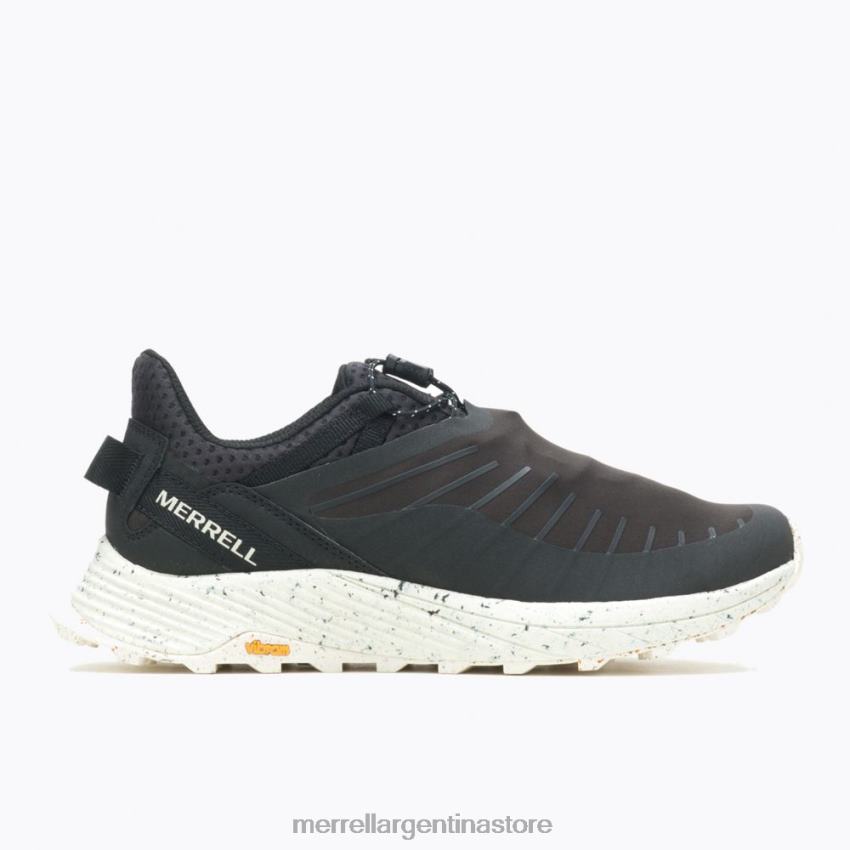 mujer zapatos negro NL2ZZ539 Merrell zapatillas de deporte con escudo de encaje de embarcación (j005382)