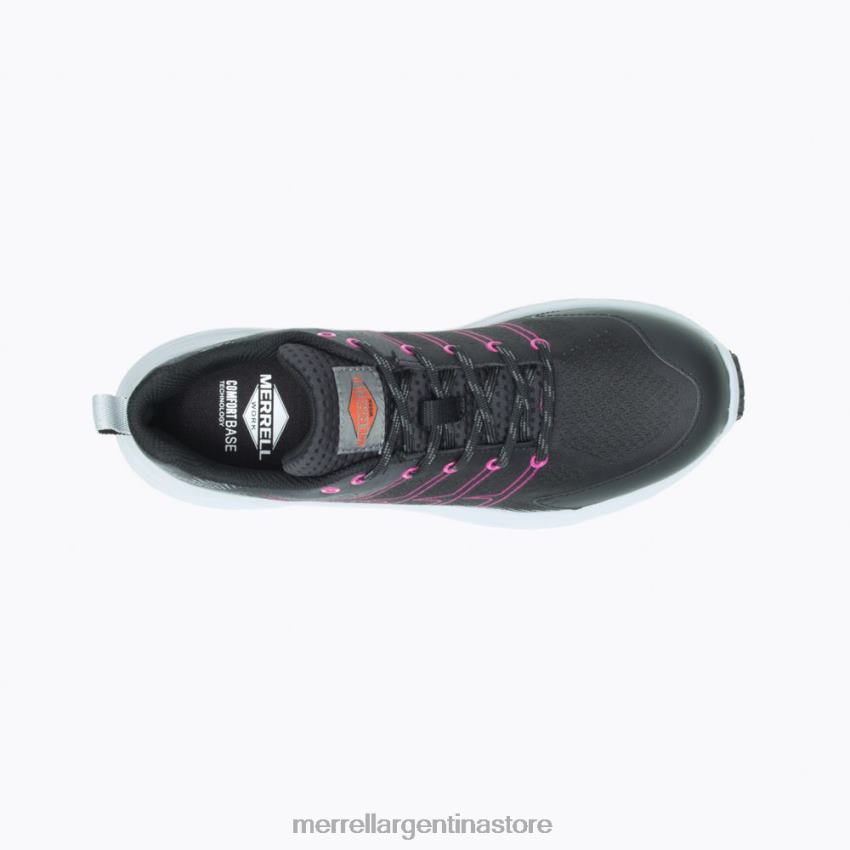 mujer zapatos negro/fucsia NL2ZZ1237 Merrell moab vuelo fibra de carbono (j005174)