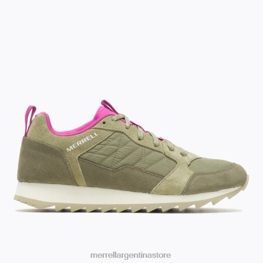 mujer zapatos oliva/fucsia NL2ZZ852 Merrell zapatilla alpina (j005180)