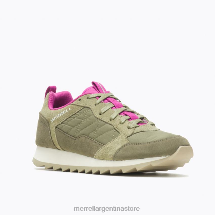 mujer zapatos oliva/fucsia NL2ZZ852 Merrell zapatilla alpina (j005180)