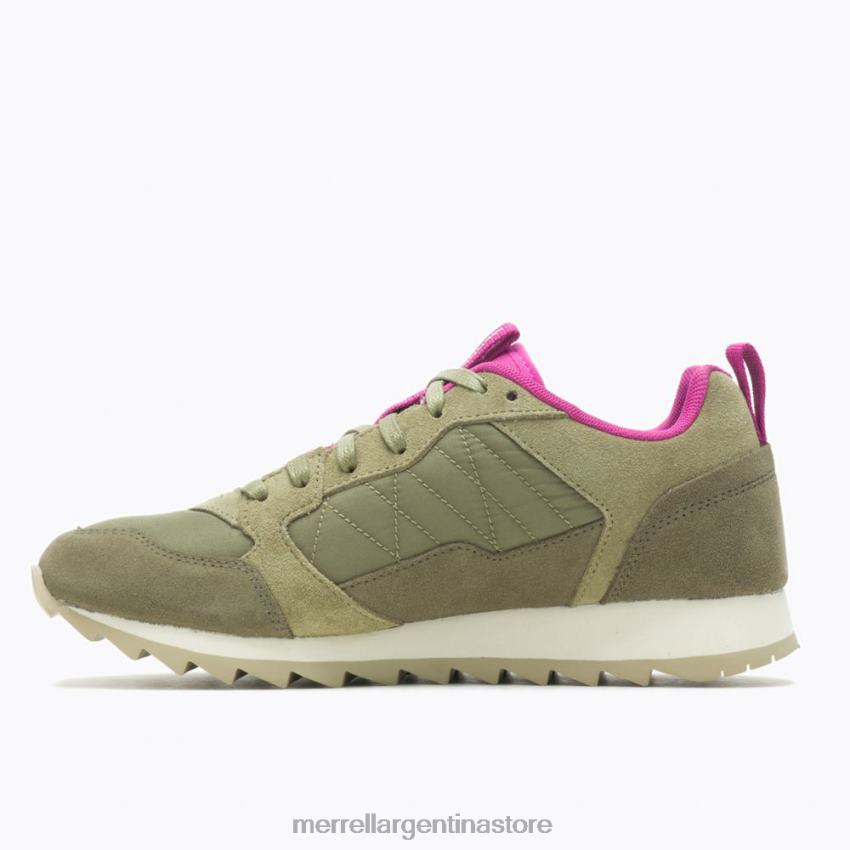mujer zapatos oliva/fucsia NL2ZZ852 Merrell zapatilla alpina (j005180)