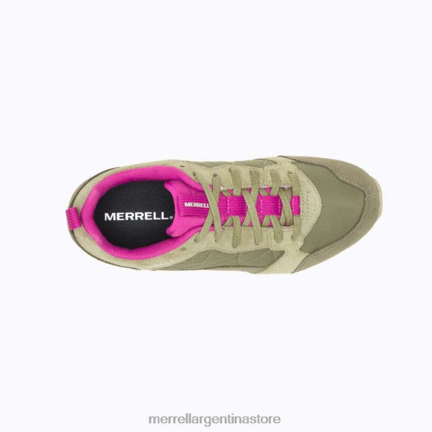 mujer zapatos oliva/fucsia NL2ZZ852 Merrell zapatilla alpina (j005180)