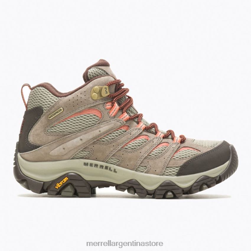 mujer zapatos Cuerda elástica NL2ZZ1032 Merrell moab 3 mid impermeable (j035848)