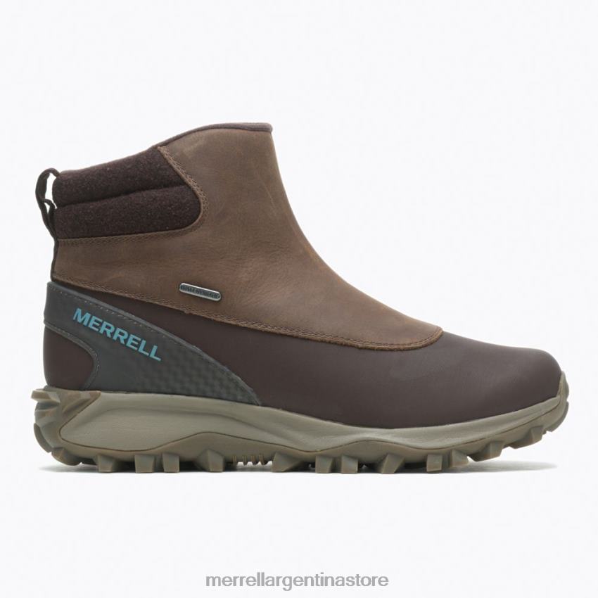 mujer zapatos arcilla NL2ZZ1329 Merrell thermo kiruna media cremallera impermeable (j035092)