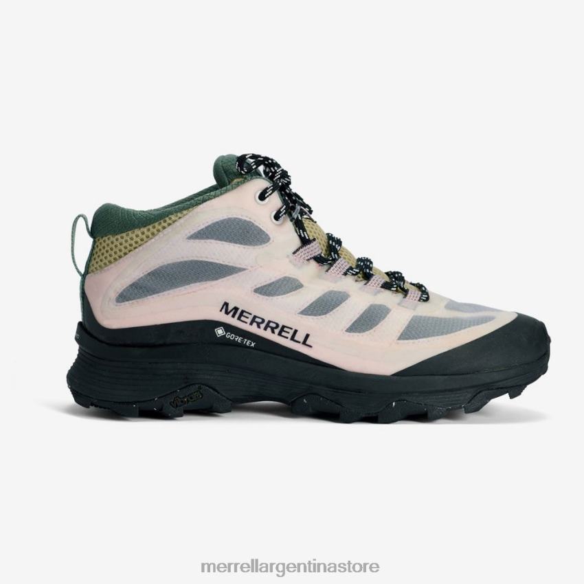 mujer zapatos blanco/rosa NL2ZZ1339 Merrell moab speed mid gore-tex x sudoroso betty (j500228)