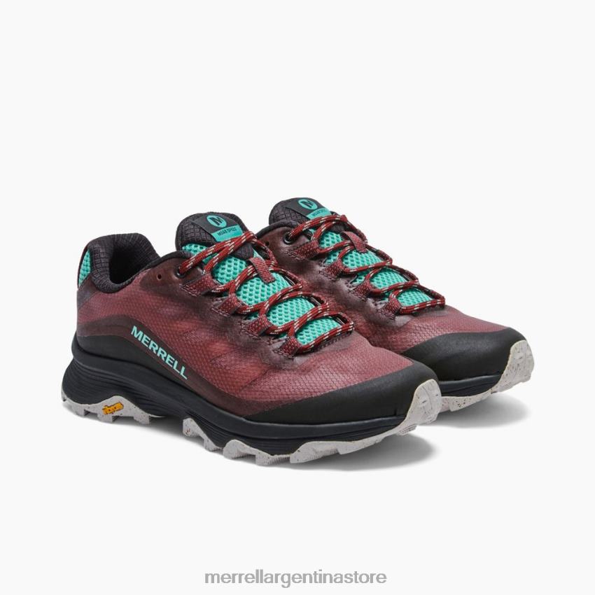 mujer zapatos burlwood NL2ZZ817 Merrell velocidad moab (j066858)