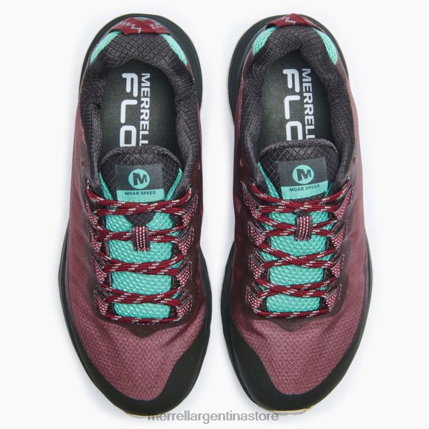 mujer zapatos burlwood NL2ZZ817 Merrell velocidad moab (j066858)