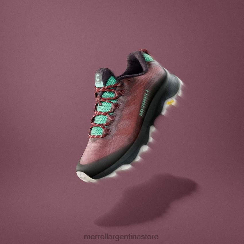 mujer zapatos burlwood NL2ZZ817 Merrell velocidad moab (j066858)