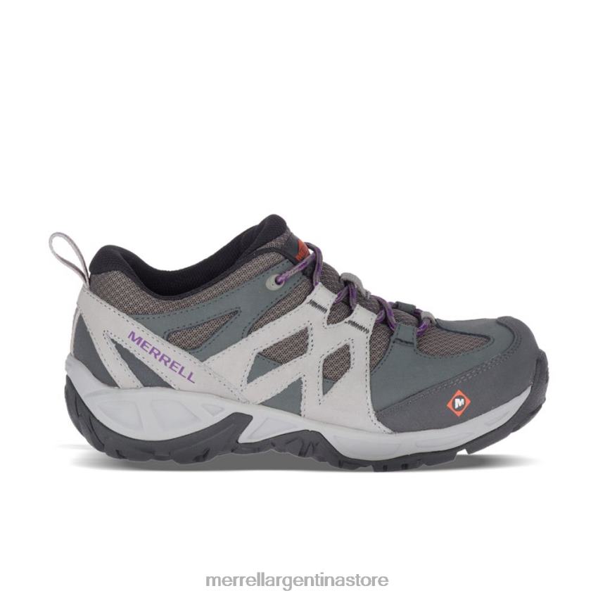 mujer zapatos carbón NL2ZZ1197 Merrell zapato de trabajo con punta de aleación sirena (j099324)