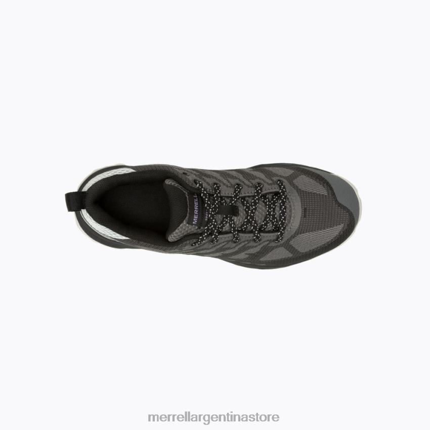 mujer zapatos carbón/orquídea NL2ZZ1106 Merrell velocidad eco impermeable (j037182)