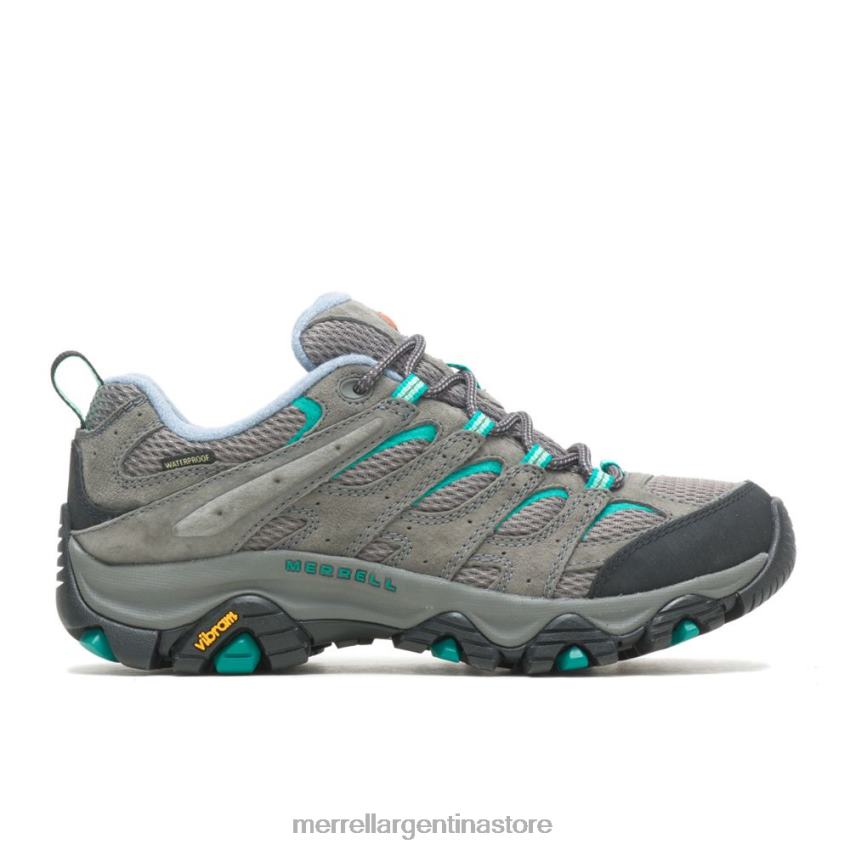 mujer zapatos granito/marino NL2ZZ1030 Merrell moab 3 impermeable (j035860)