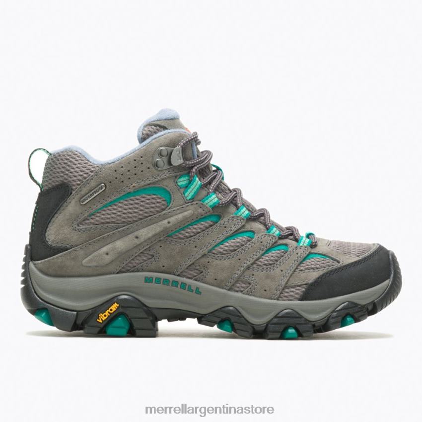 mujer zapatos granito/marino NL2ZZ1035 Merrell moab 3 mid impermeable (j035850)