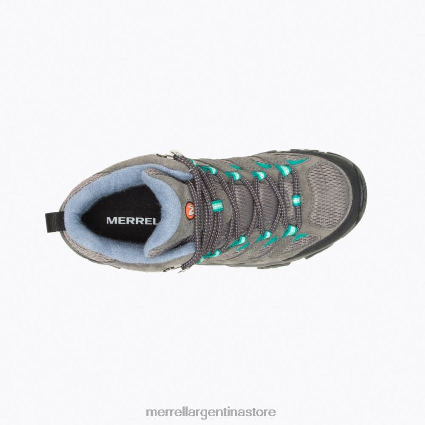 mujer zapatos granito/marino NL2ZZ1035 Merrell moab 3 mid impermeable (j035850)