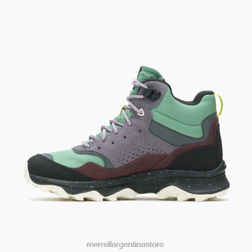 mujer zapatos jade NL2ZZ828 Merrell speed solo mid resistente al agua (j005098)