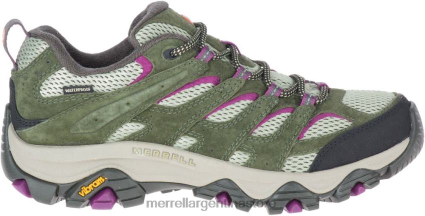 mujer zapatos liquen NL2ZZ1031 Merrell moab 3 impermeable (j035868)