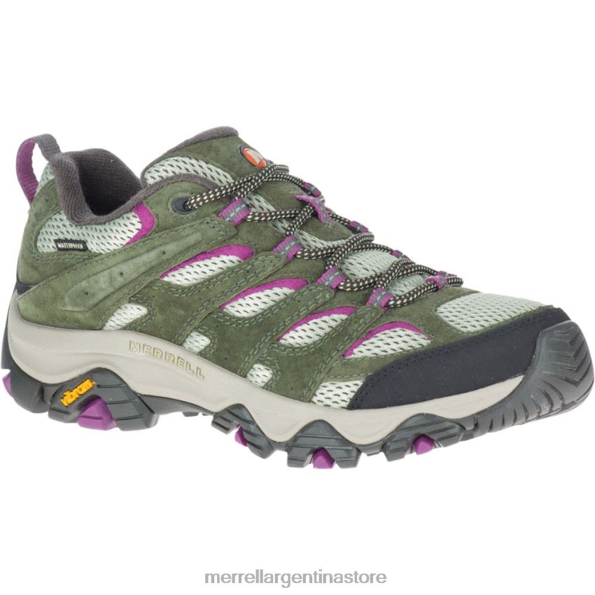 mujer zapatos liquen NL2ZZ1031 Merrell moab 3 impermeable (j035868)