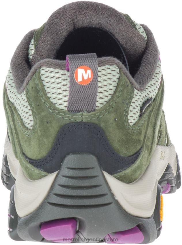 mujer zapatos liquen NL2ZZ1031 Merrell moab 3 impermeable (j035868)