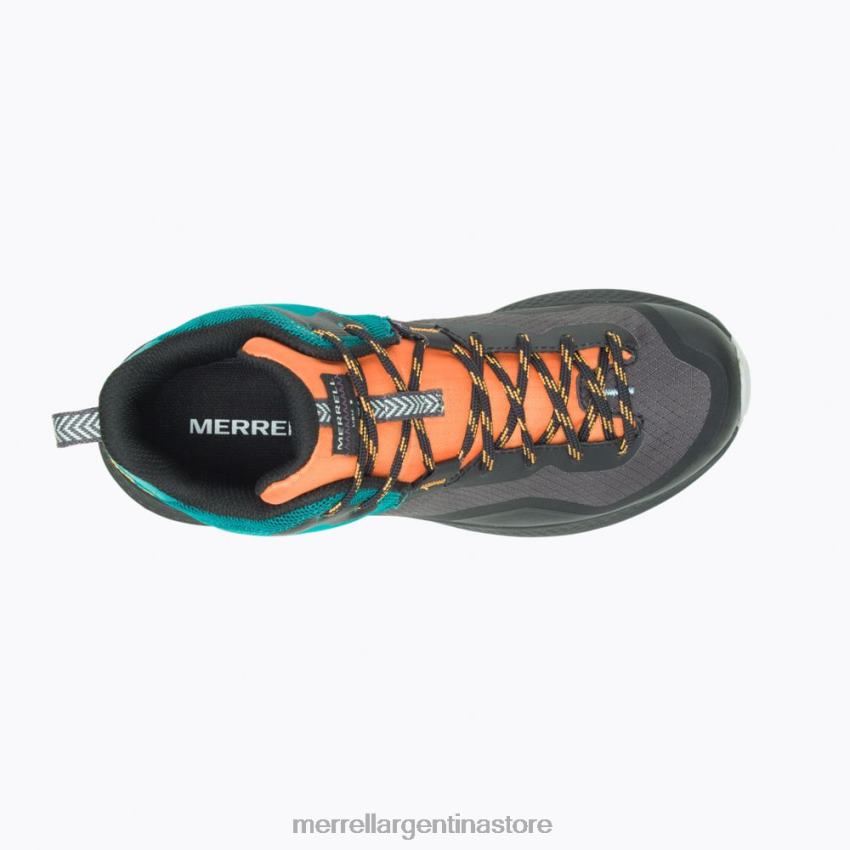 mujer zapatos mandarina/verde azulado NL2ZZ1167 Merrell mqm 3 mid gore-tex (j135528)
