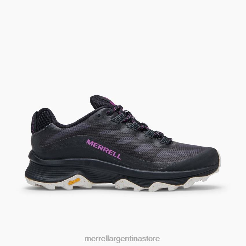 mujer zapatos negro NL2ZZ816 Merrell velocidad moab (j135404)