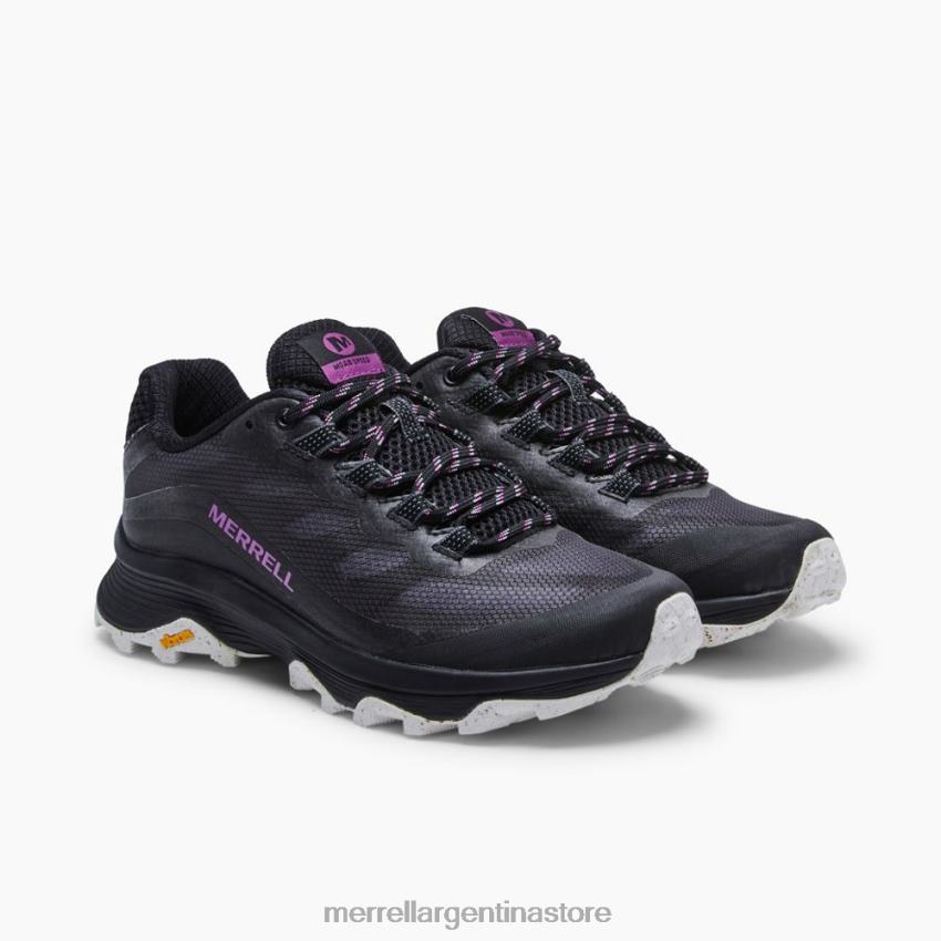 mujer zapatos negro NL2ZZ816 Merrell velocidad moab (j135404)