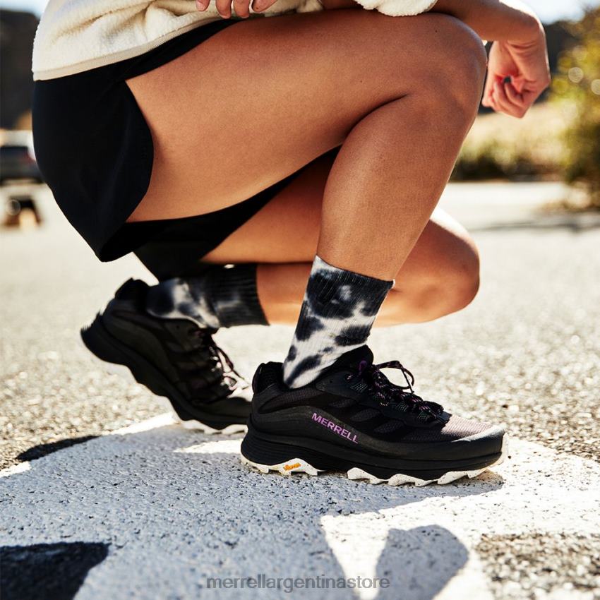 mujer zapatos negro NL2ZZ816 Merrell velocidad moab (j135404)