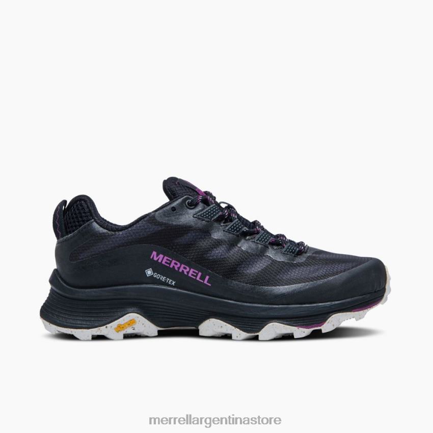 mujer zapatos negro NL2ZZ982 Merrell velocidad moab gore-tex (j066850)