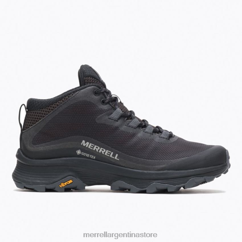 mujer zapatos negro/asfalto NL2ZZ877 Merrell moab velocidad medio gore-tex (j067174)