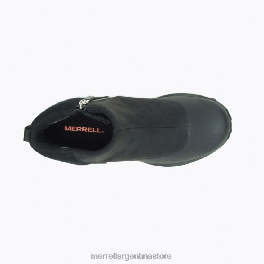 mujer zapatos negro/canal NL2ZZ1328 Merrell thermo kiruna mid zip impermeable (j035090)