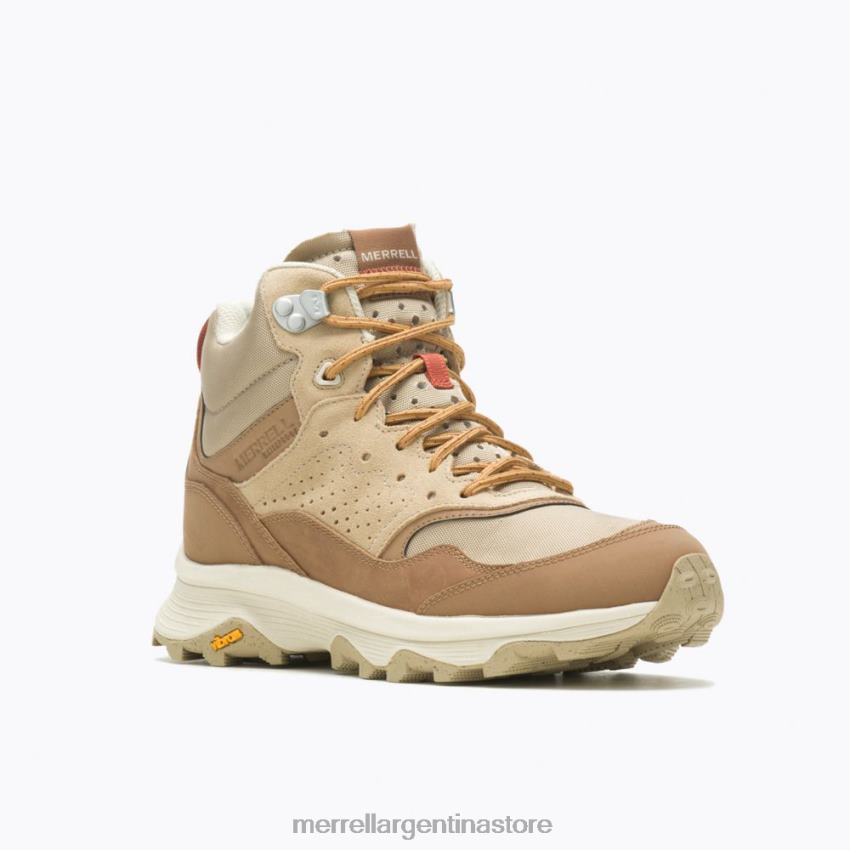mujer zapatos tabaco/oro NL2ZZ829 Merrell speed solo mid resistente al agua (j005386)