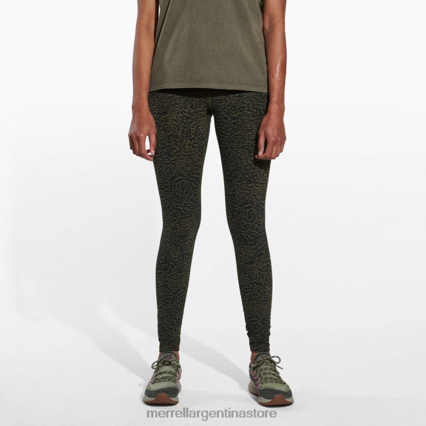 mujer ropa Mini estampado de camuflaje verde oliva polvoriento NL2ZZ1022 Merrell muévete siempre con fuerza (jws25945-323)