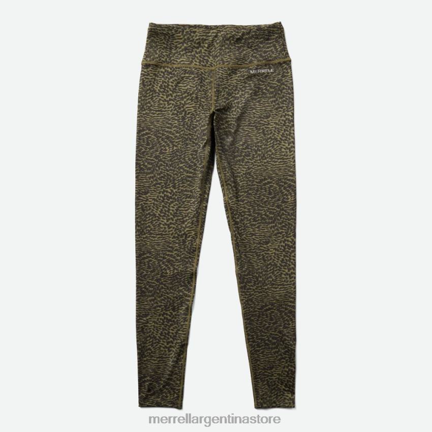 mujer ropa Mini estampado de camuflaje verde oliva polvoriento NL2ZZ1022 Merrell muévete siempre con fuerza (jws25945-323)