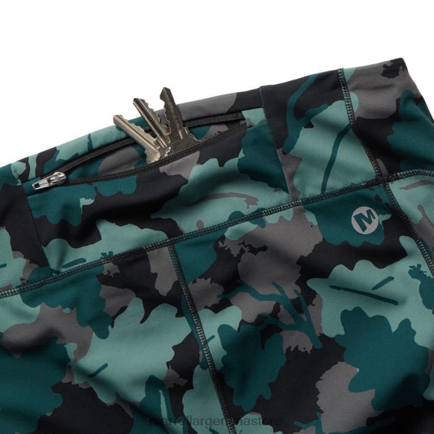 mujer ropa estampado de hojas de musgo de mar NL2ZZ1194 Merrell mallas de trail running (jwf26560-330)