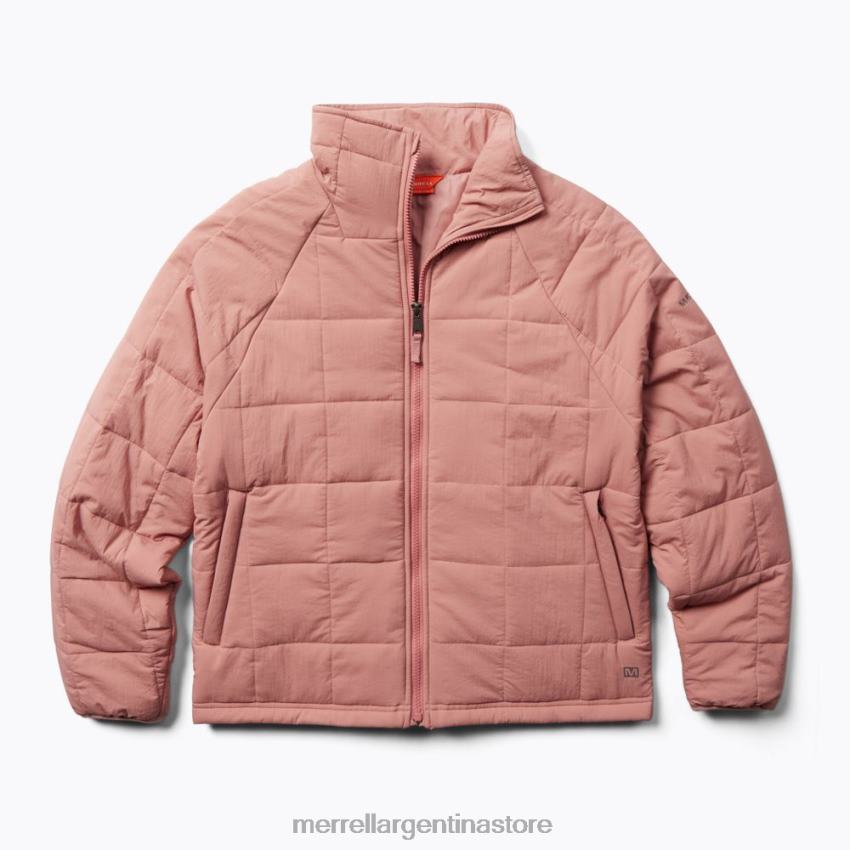 mujer ropa ceniza rosa NL2ZZ1323 Merrell chaqueta aislante para terreno (jwf26547-627)