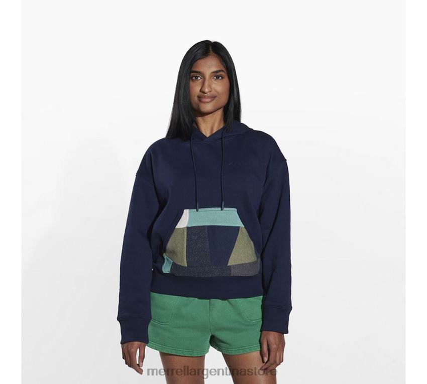 mujer ropa Armada NL2ZZ1240 Merrell sudadera con capucha chatarra (jws26642-353)