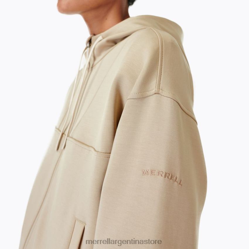 mujer ropa aluminio NL2ZZ1012 Merrell sudadera con capucha Momentum (jws26767-208)